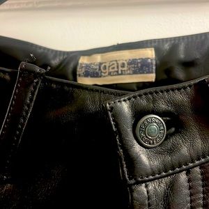 GAP Vintage Leather Pants. Brand new. Never worn. 30 waist and 30 length